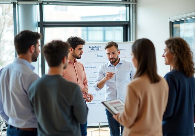 Group session on Dutch workplace culture and communication at FliskLayer